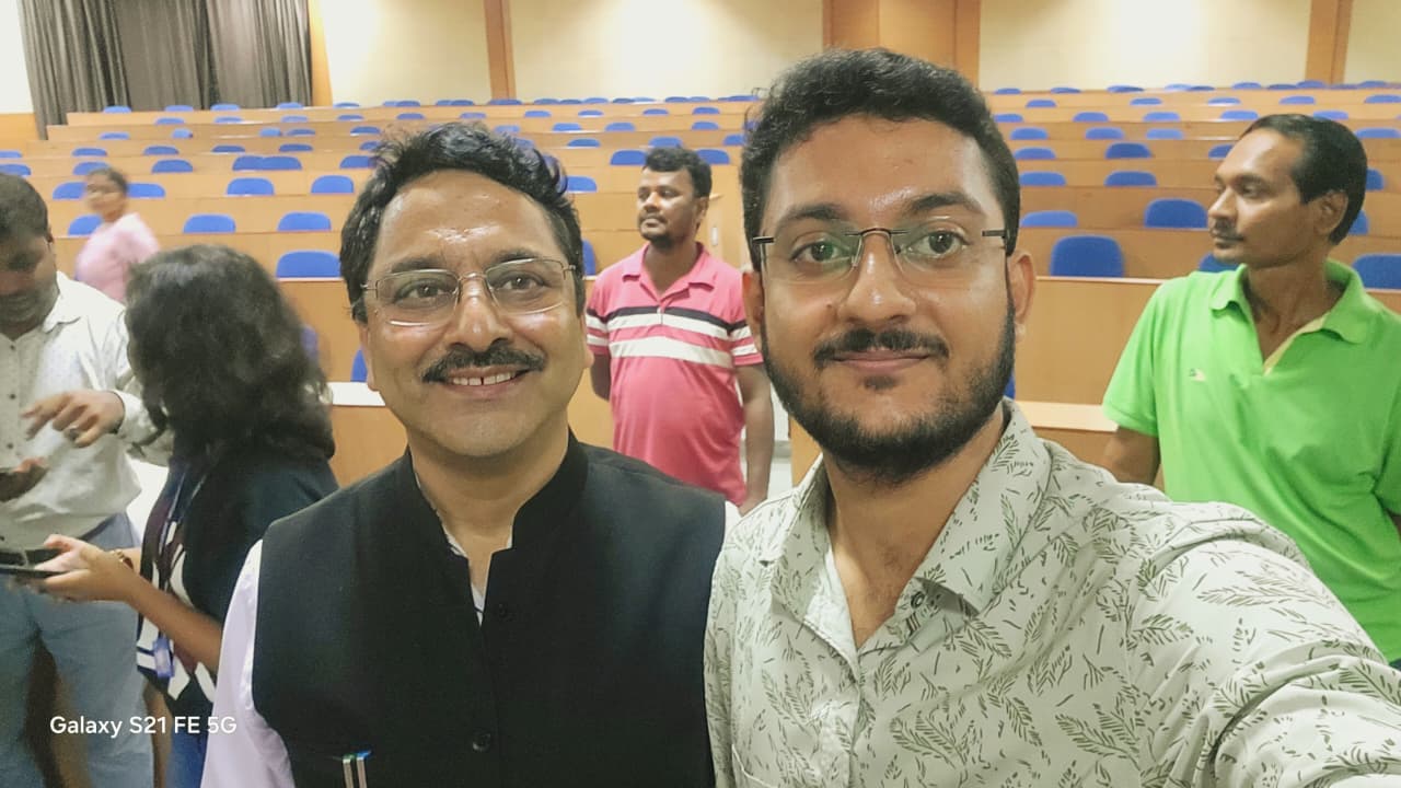 With Dr. Sanjeev Kumar Joshi, Deputy CEO BrahMos Aerospace